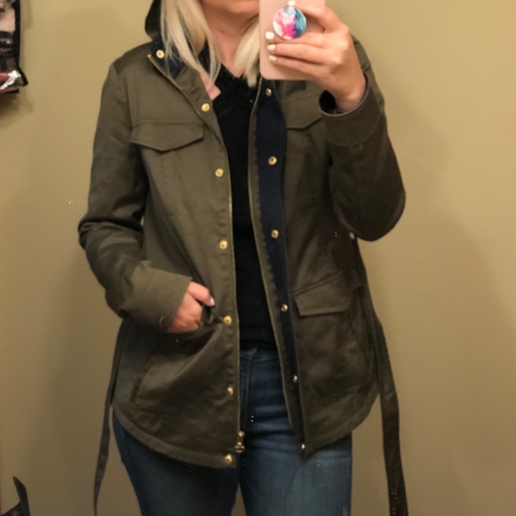 Tommy Hilfiger Military Green Jacket - Picture 1 of 4